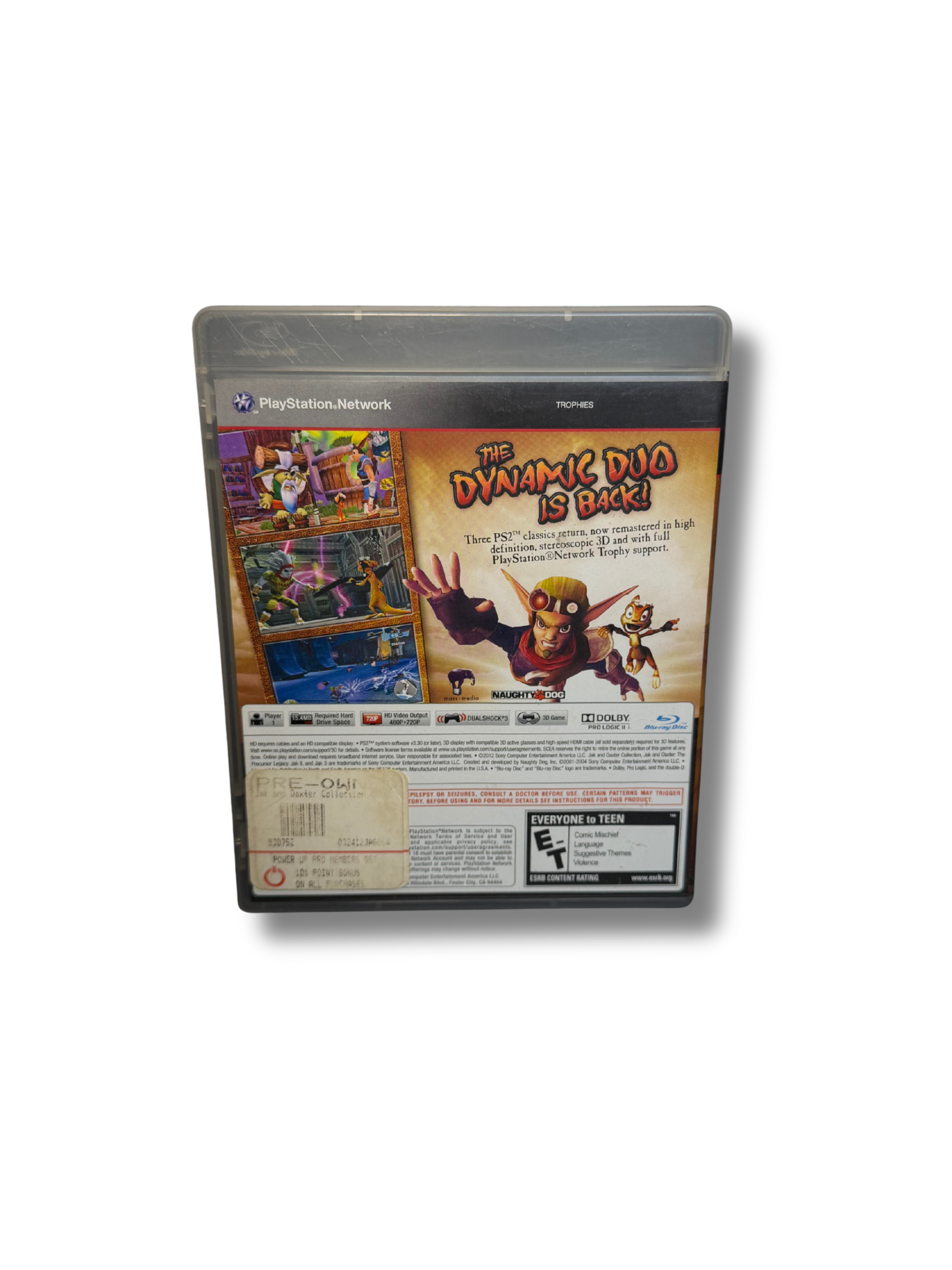 Jak and Daxter Collection Remastered in HD
