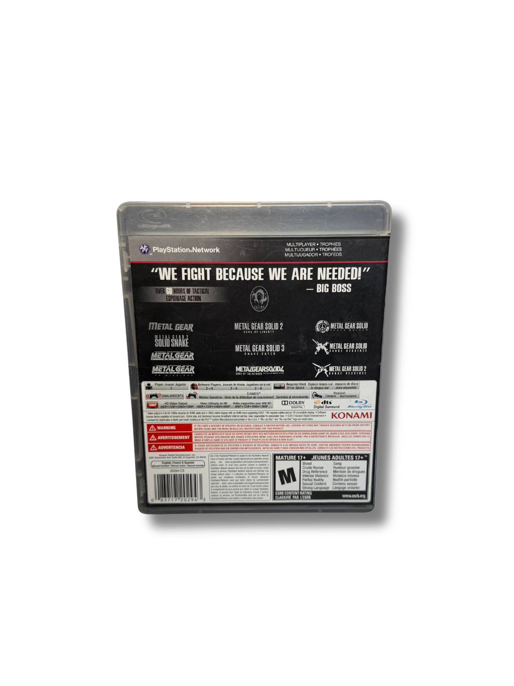 Metal Gear Solid: The Legacy Collection